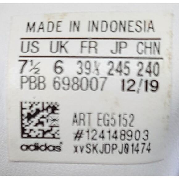 ADIDAS Fiorucci x Stan Smith 'What Is Love?' Pop Special Edition Sneakers US 7.5 - Picture 9 of 9